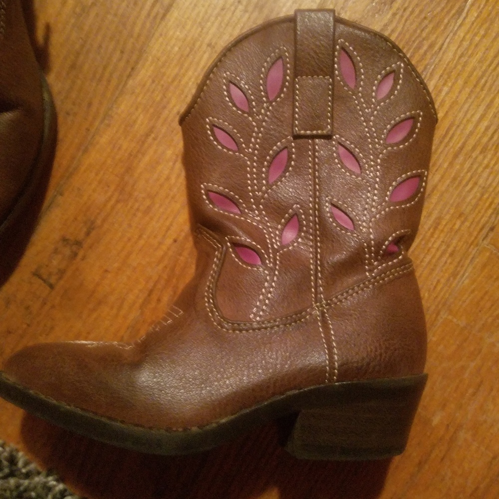 Little girls cowboy boots